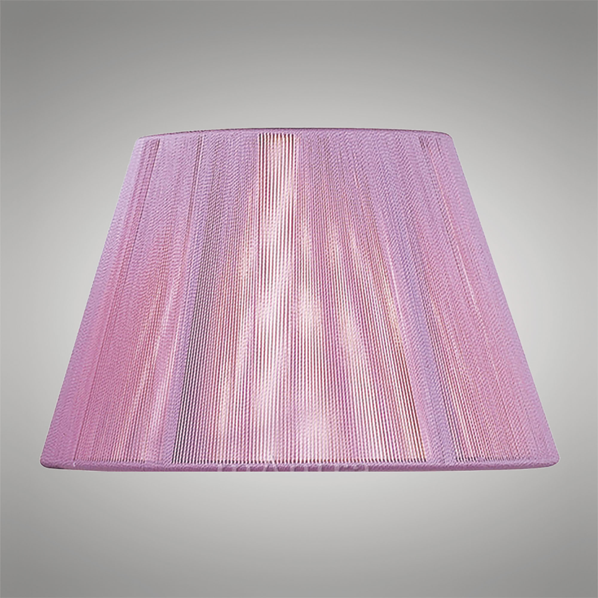Silk 40cm String Shade Lilac Pink MS046  Mantra Fusion Silk String Shades